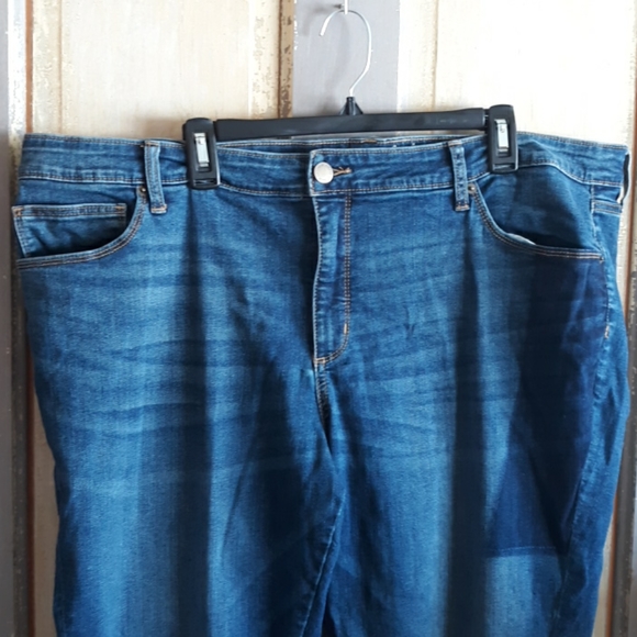 Universal Thread Color Block Skinny Jeans - Picture 3 of 7